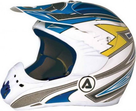 helma ACERBIS IMPACT Evolution modrobílá